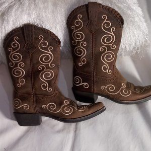 ARIAT GIRLS SHELLEEN  COWGIRLS BOOTS
